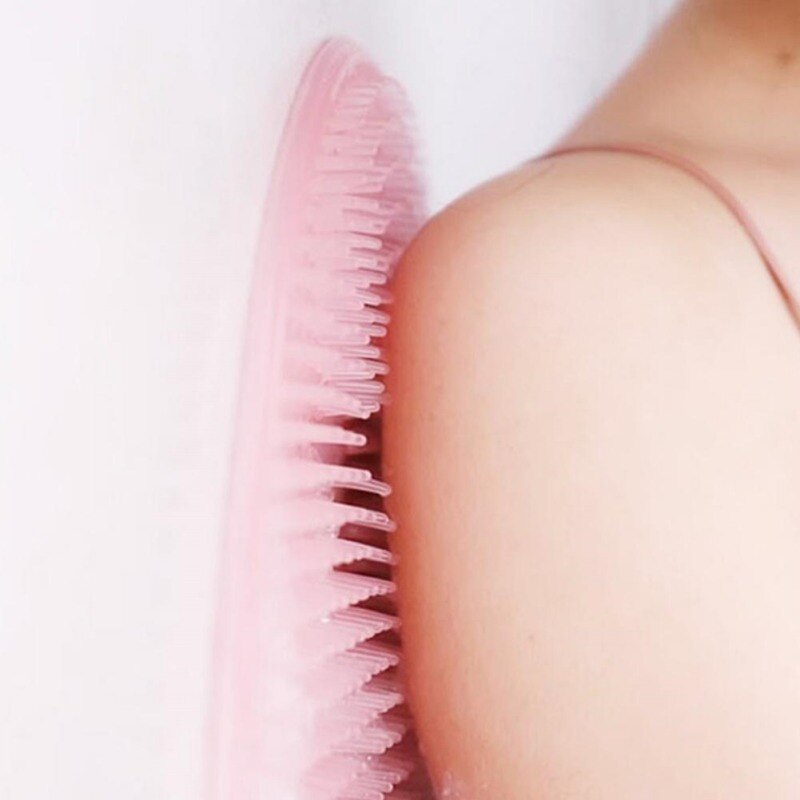Cepillo de cojín de silicona para masaje de baño para lavarse los pies, limpiar la piel muerta, artefacto de baño, cojín trasero, ducha, cepillo para limpiar los pies