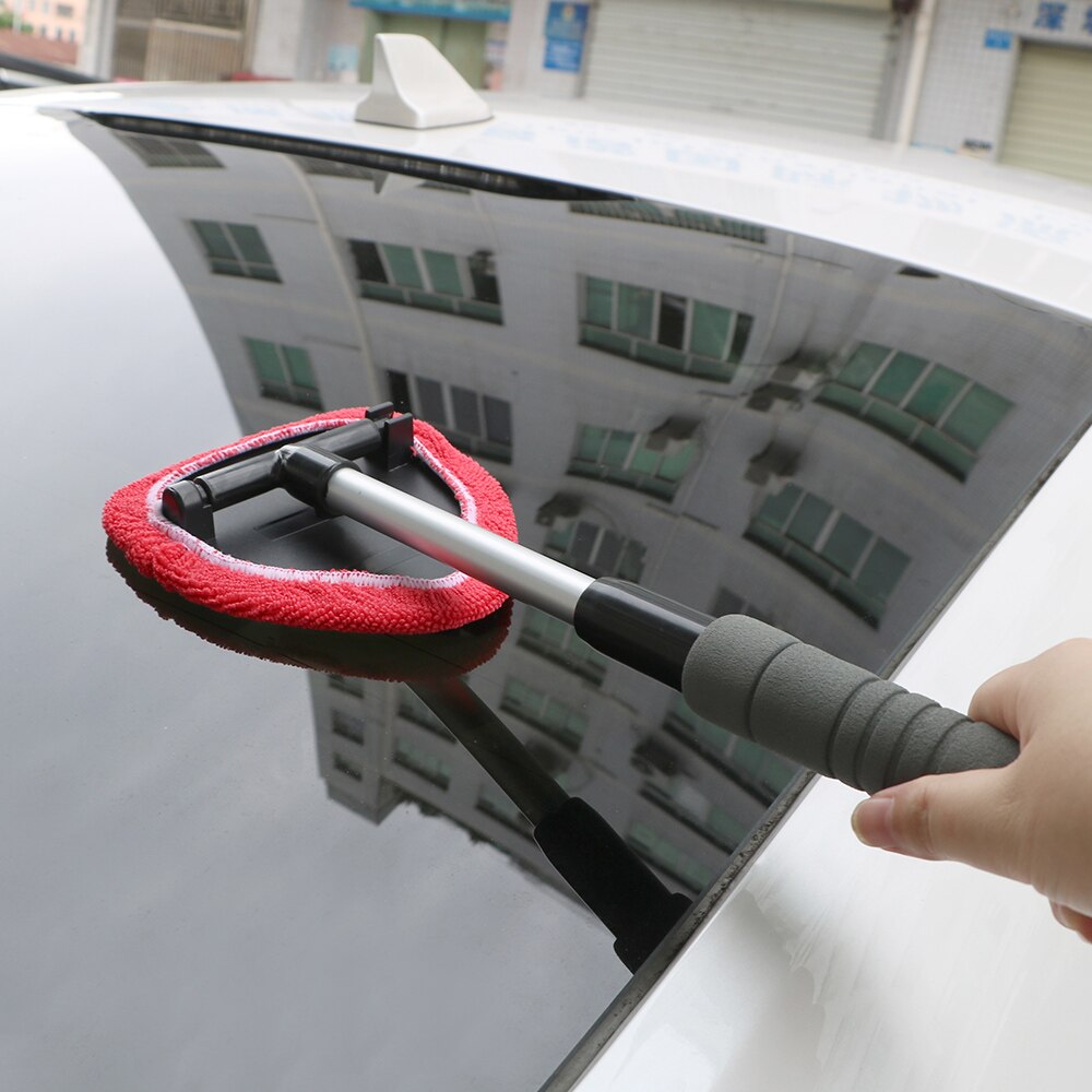 Fenster kratz nebel abscheider Mikro faser Aut ofens ter reiniger Teleskop Fensterglas reiniger Auto Windschutz scheiben reinigungs bürste