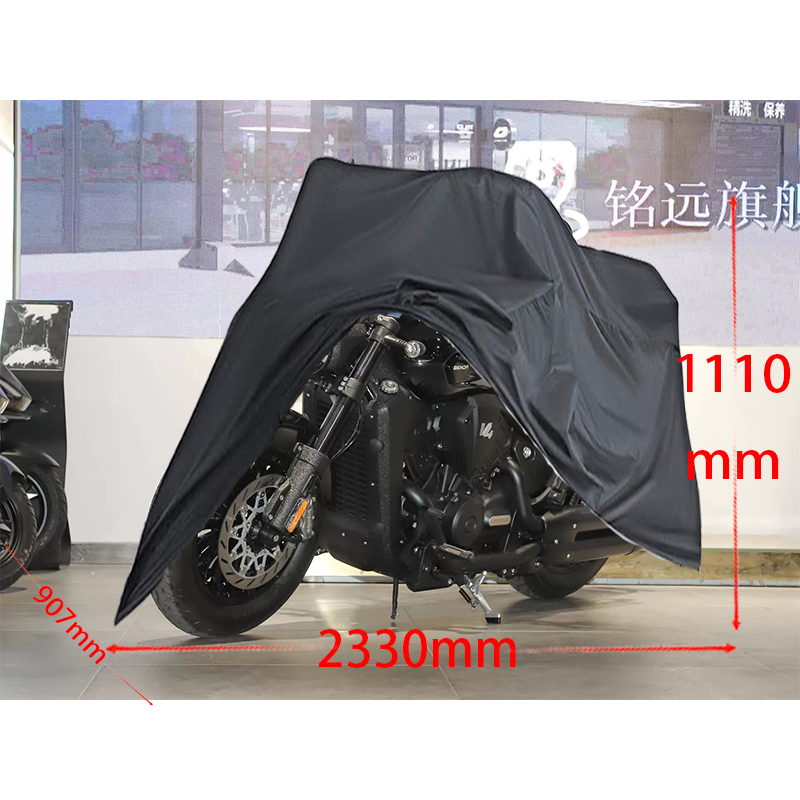 For Benda Motor Dark Flag 500 motorcycle cover Full car Sun protection dust no ear thickened Oxford cloth rain cover Motorcycle