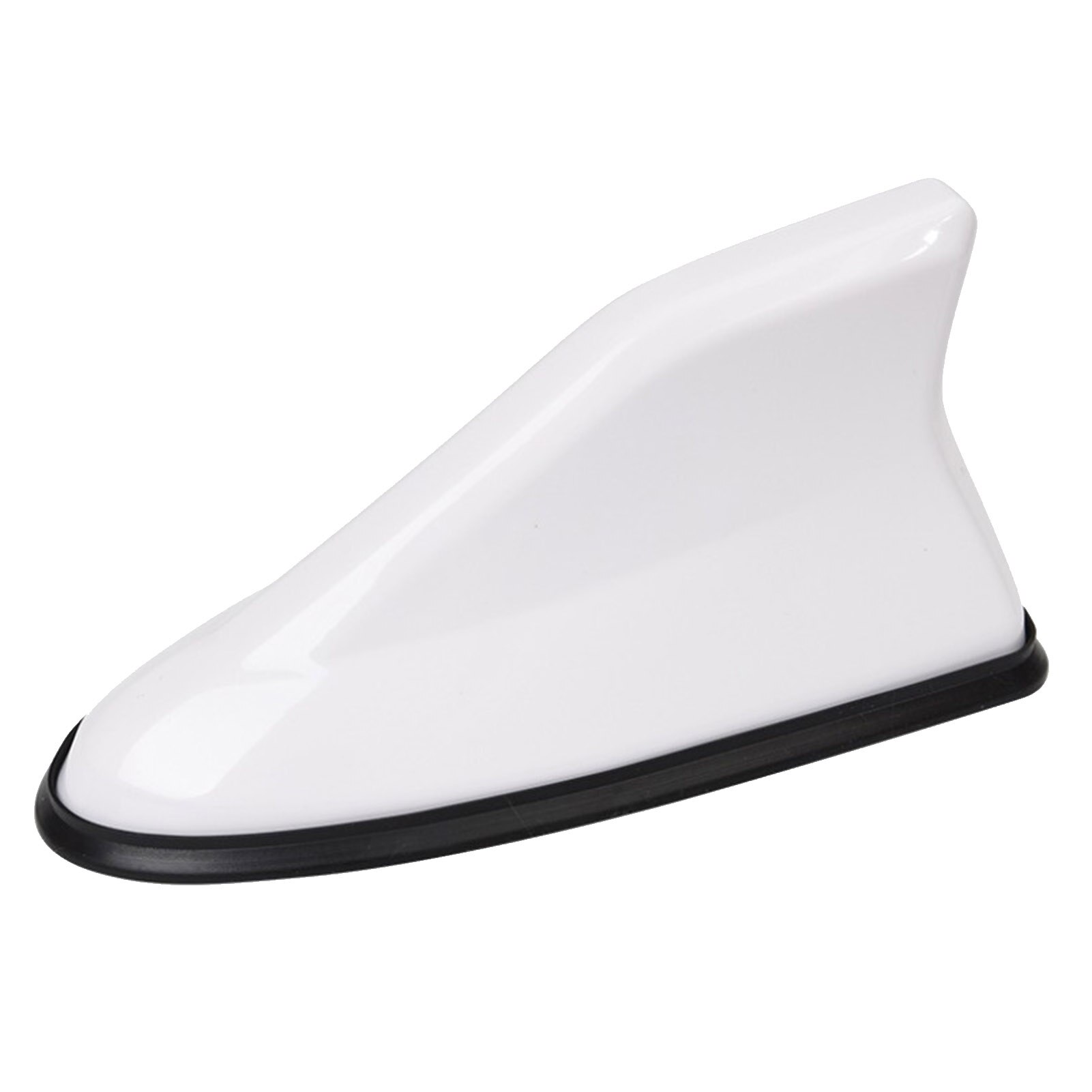 Car Shark Fin Antenna Second-generation Shark Fin Signal Antenna Radio Signal Line Car Antenna Modification Car Accessories: white