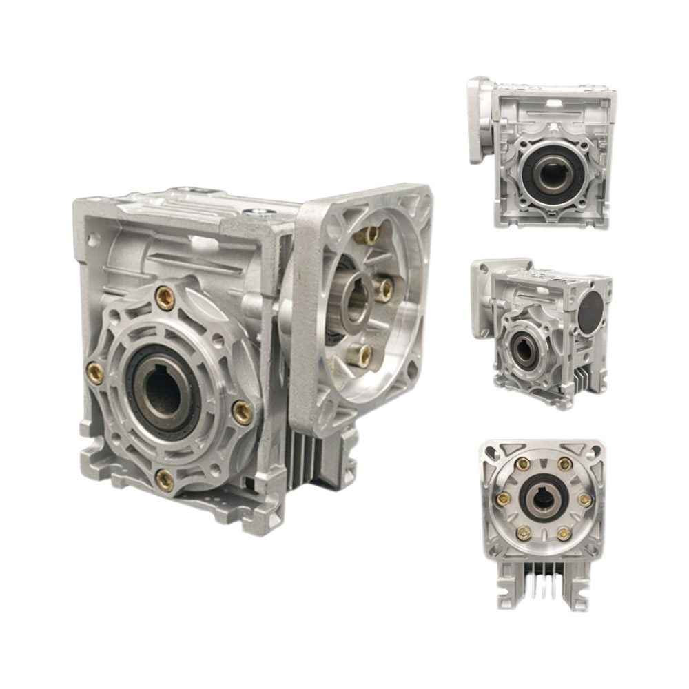 Nmrv 40 rv040- gang-schneckengetriebe für gleichstrommotoren, 18mm ausgänge , 5:1-100:1- gang-schneckengetriebe-getriebe für nema 34 -motoren