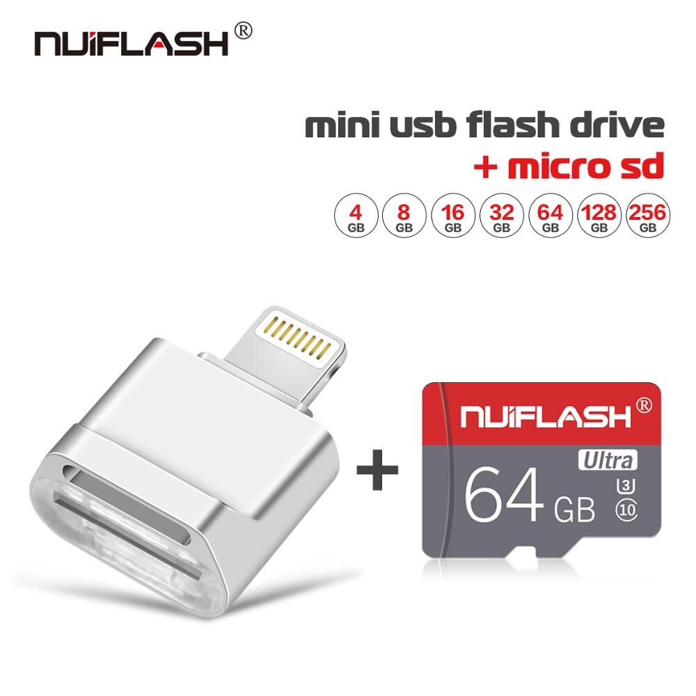 Pen Drive Usb Flash Drive Real 64Gb 32Gb Pendrive 16Gb 8Gb 4Gb Geheugen sticks 128Gb Micro U Disk Voor Iphone