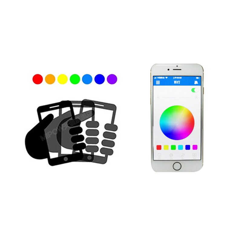 Luz LED Bluetooth bombilla altavoz, bombillas de música, 9W E27 RGB lámpara de cambio con APP Control-reproducir música sincronizada