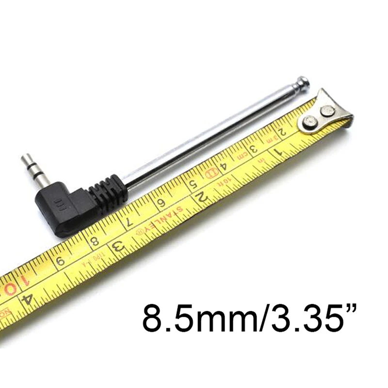 1/2 Pcs Universal L Plug 3.5mm Signal Booster for Mobile Phone Male Jack External Antenna