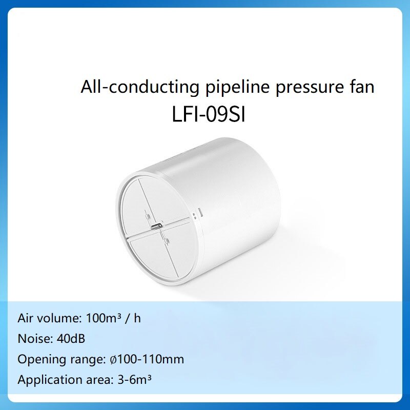 4 inch inline duct fan ventilator air extractor fan ducted exhaust fan ceiling ventilation for bathroom toilet 220V