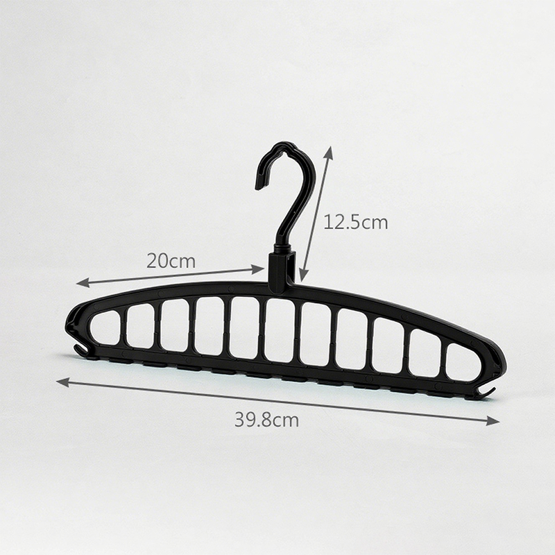 10 kpl liukumatonta dippimuovista valmistettua vaateripustinta asuntolan vaatteiden kuivaukseen aikuisten vaatteiden kuivausteline kotitalouksien paksujen vaatteiden tuki: Vihreä