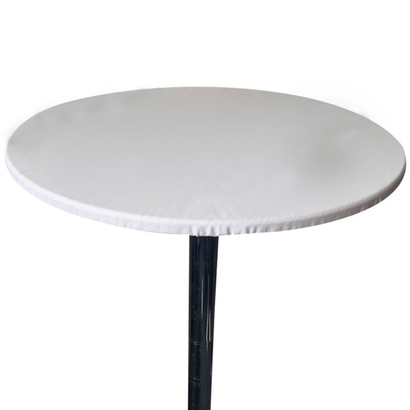 Ronde Tafel Cover Waterdichte Case Voor Eettafel Olie-Proof Elastische Tafelkleed Voorzien Bruiloft Decoratie Huis Hotel: YELLOW / 120cm