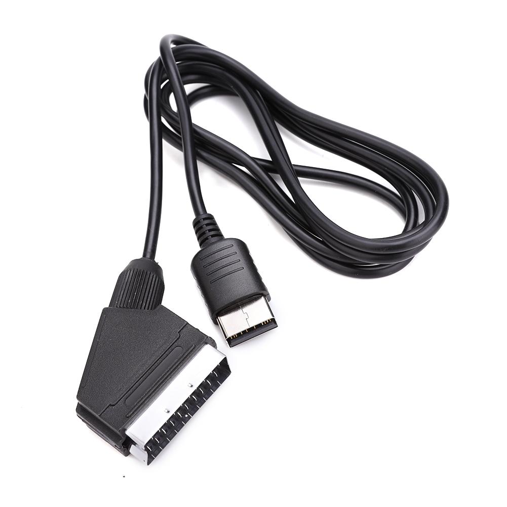 1,8 m Cable SCART RGB más VGA RCA Cable de Audio Cable Scart RGB Compatible para SEGA Dreamcast DC