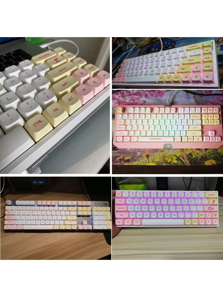 Teclas PBT De 137 Teclas De Sublimación De Tinte