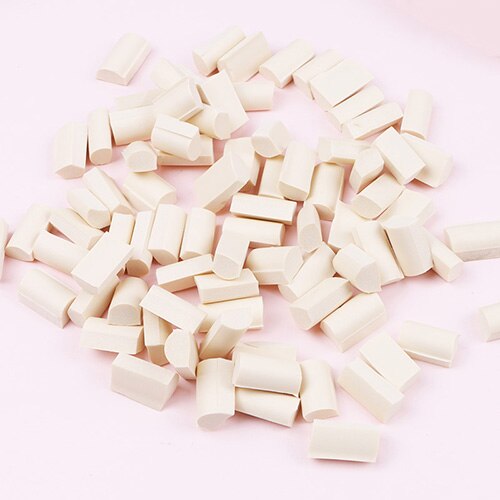Singe heureux en Stock Slime fournitures breloques jouet mousse morceau Addition éponge bande croustillante arrose remplisseur pour nuage moelleux Slime: Beige
