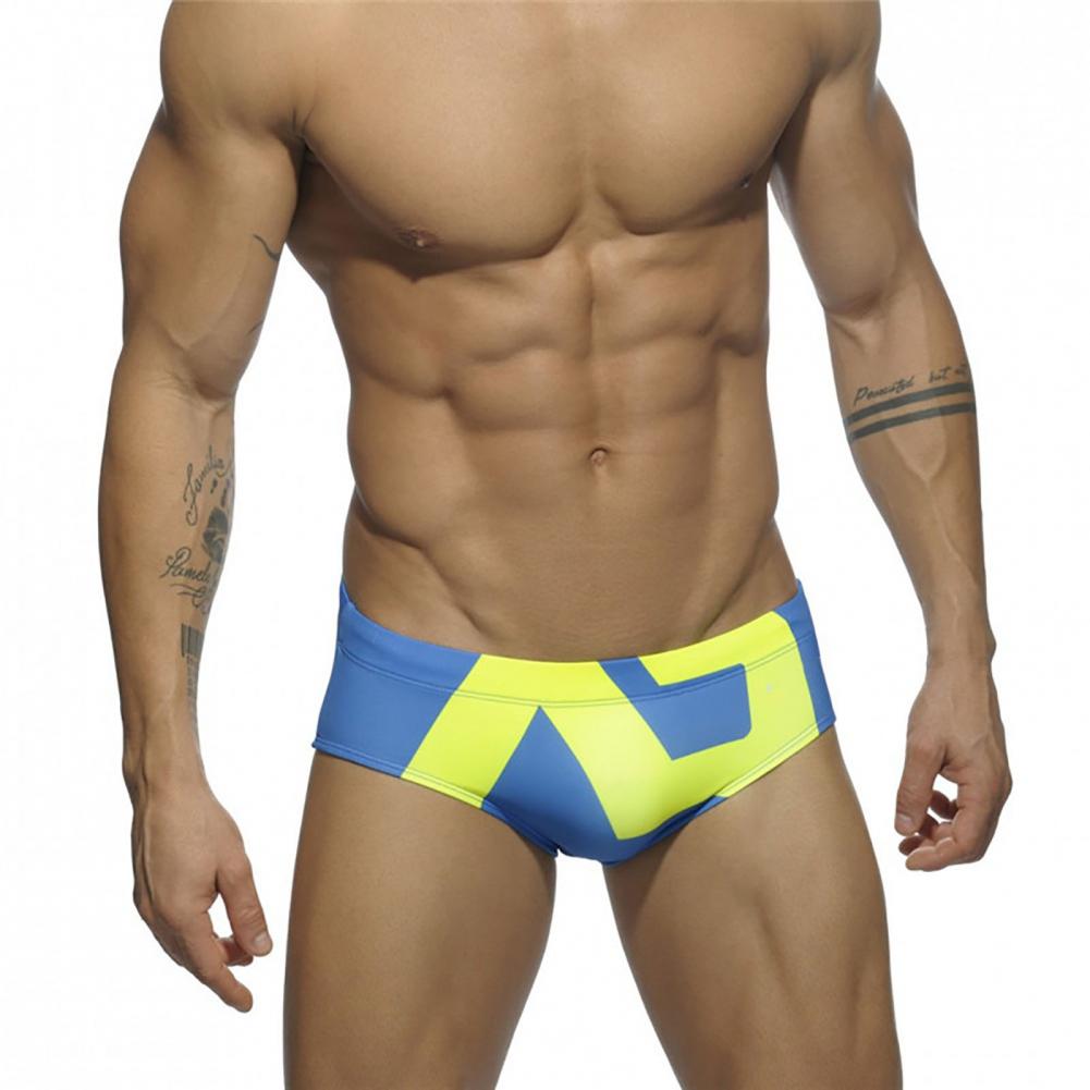 Men Swimming Trunks Quick Dry Soft Men Swimming Shorts Good-looking Swimming Shorts for Swimming Pool Swimming Shorts: Blue / M