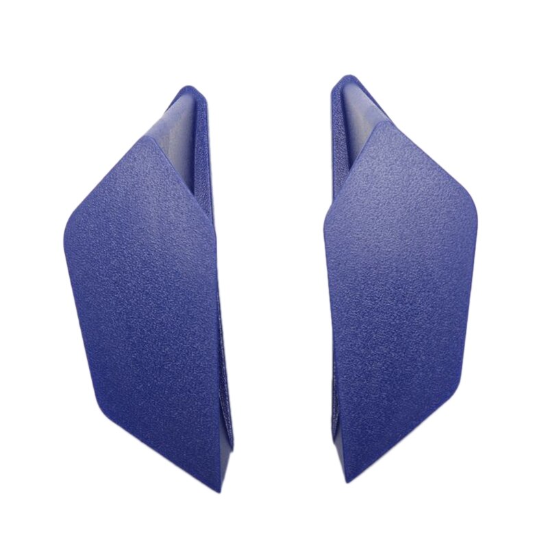 Motorcycle Front Fairing Dynamic Wing Kit Universal Spoiler Downforce Side Fairing Fin for Motorcycle Scooter: Blue