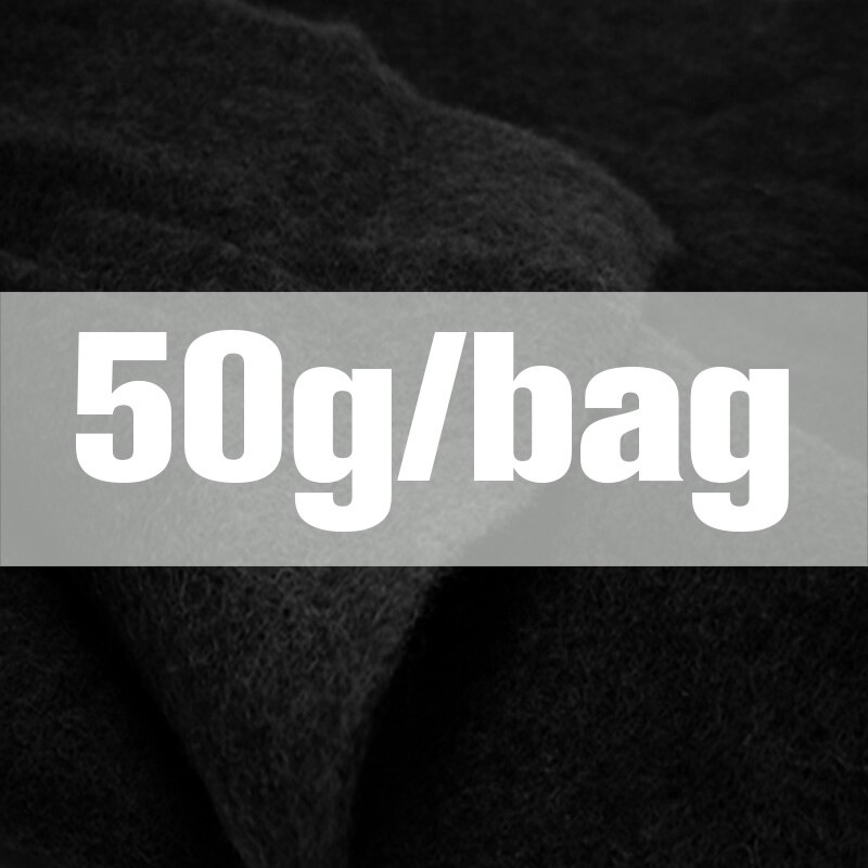 wool Batt /semi-felting wool for needle felt, felting needle ,Spinning fiber, Photo props Black: 50gram