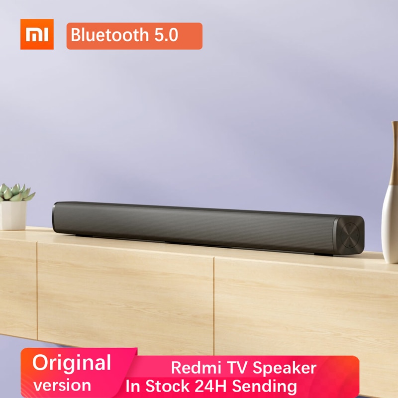 Xiaomi-altavoz Redmi TV original, barra de sonido estéreo con cable y inalámbrico, Bluetooth 5,0, para cine en casa, con sonido envolvente Aux de 3,5mm