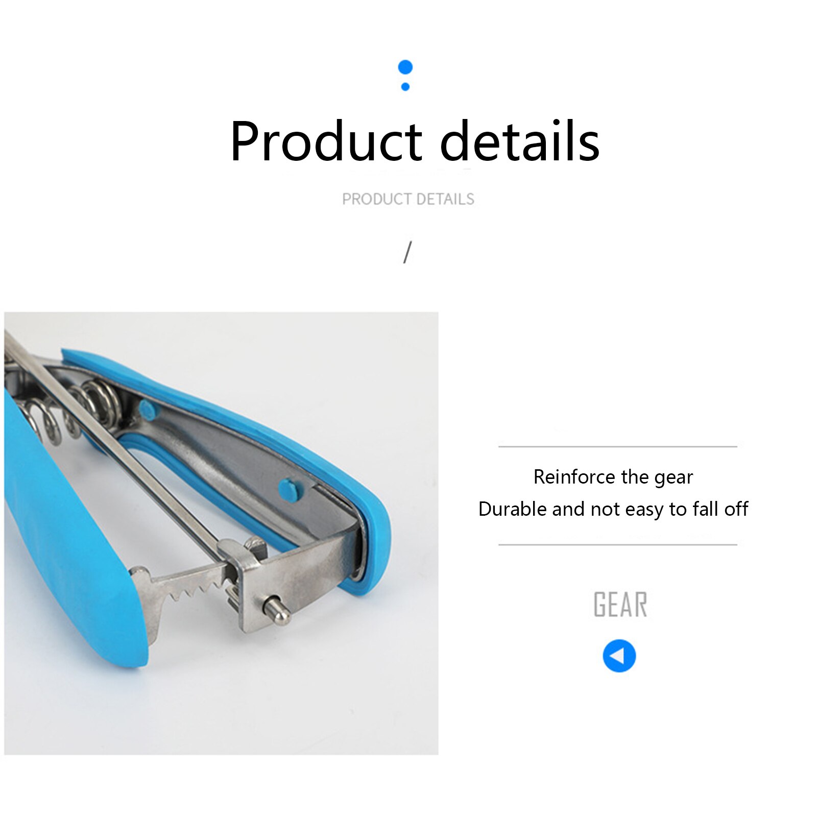 Cookie Spoon Ice Cream Scoop Stainless Steel Dough Baking Sorbet DIY Maker With Trigger Convenience Tool