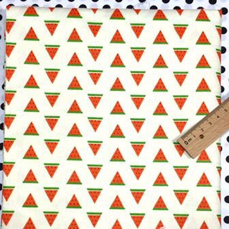 100% algodón viaPhil fruta fresca familia piña plátano DE SANDIA cereza Kiwi tela de Patchwork Tela de decoración para el hogar