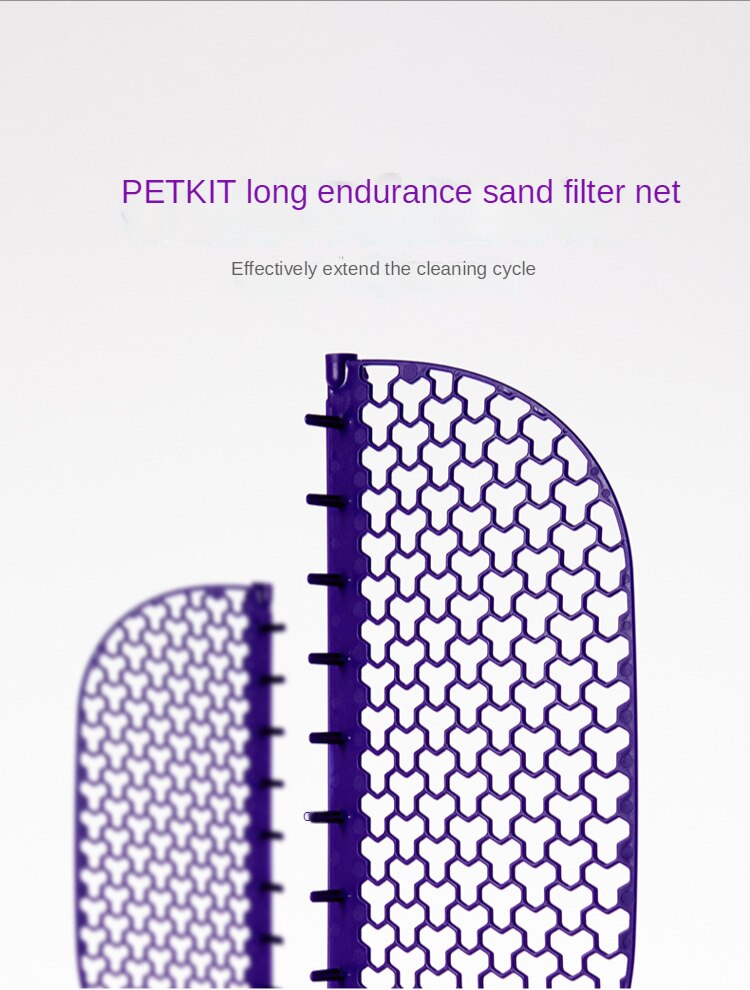 PETKIT automatisch Toilette Katze Wurf Filter Bildschirm Filter Gittergewebe Katze Wurf Kasten Zubehör Kontrolle Sand Gittergewebe acessorio das Katze
