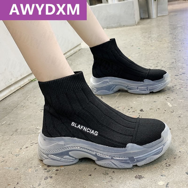Women Boots Sandal Women Shoes Female Designers Thick Soled Slope with High Heels Sandal Breathable Ladies Shoe