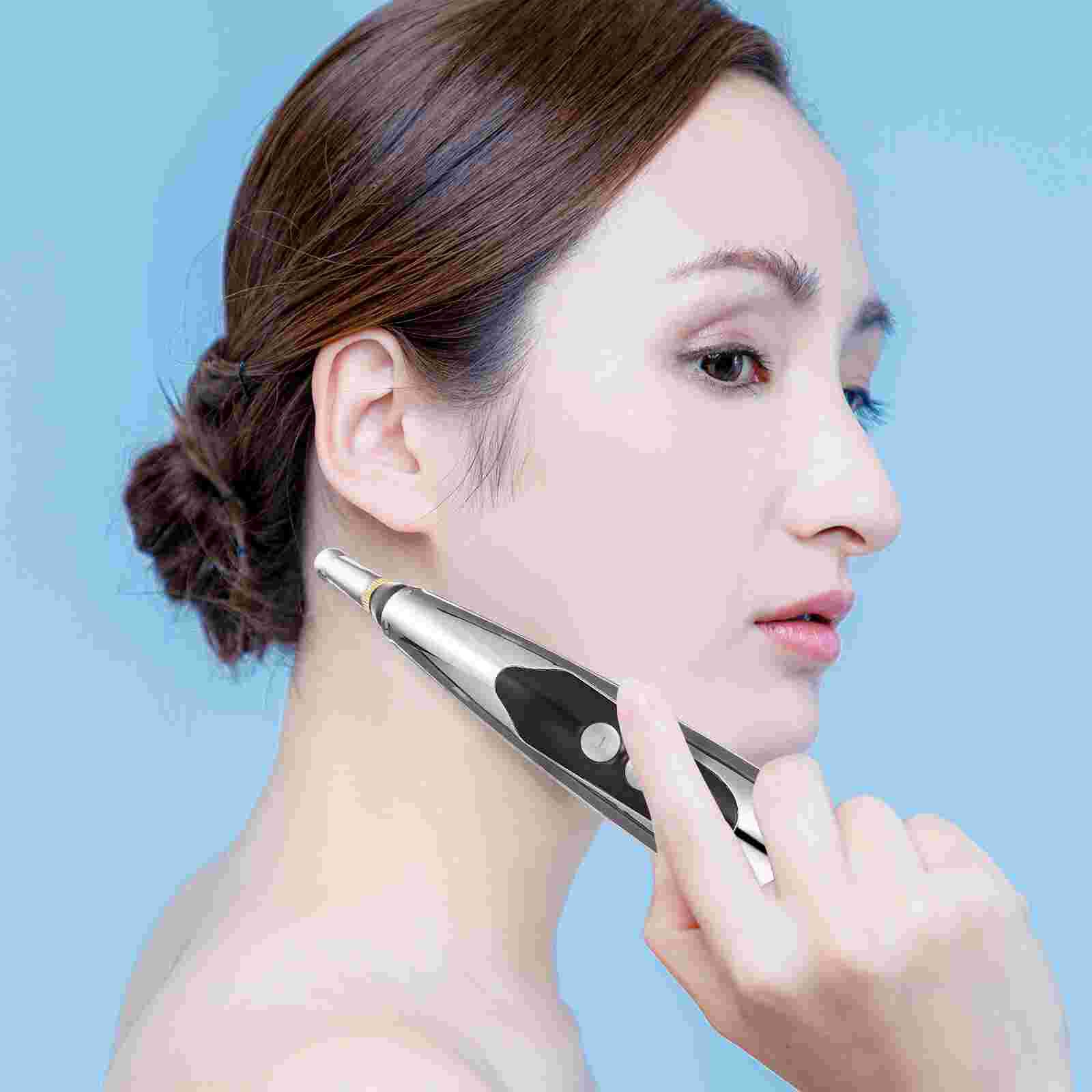 1 Set Electric Pen Device Handheld Pen with Replaceable Head