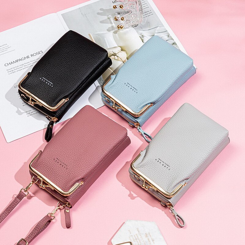 Shujin Crossbody Mobiele Telefoon Schoudertas Telefoontasje Mode Dagelijks Gebruik Kaarthouder Mini Zomer Schoudertas Voor Vrouwen Portemonnee