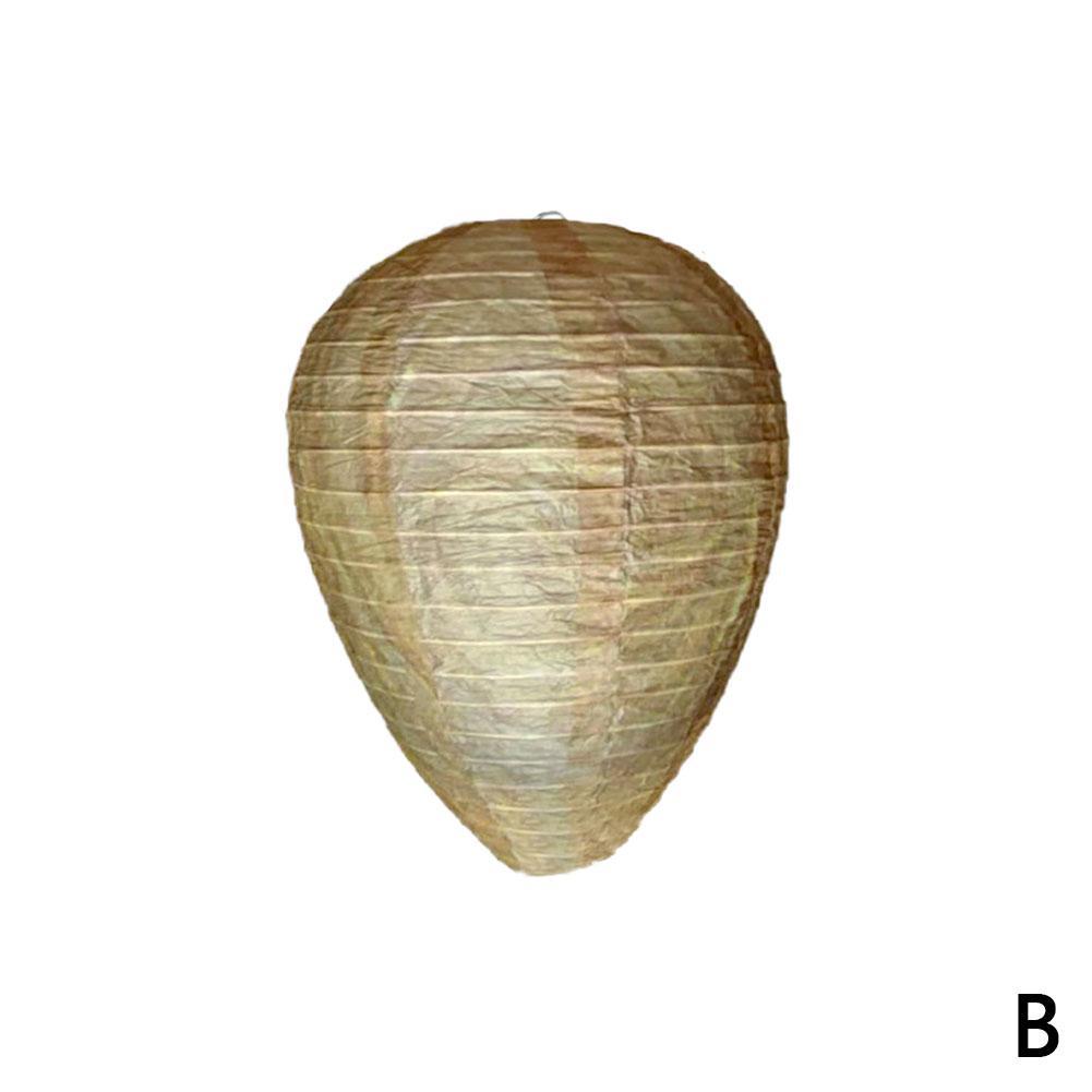 Drive De Bijenkorf Lantaarn 22*28 Cm Lood Weg Lantaarns Wesp Nest Simuleren Geel Honingraat Drive Bee Lantaarn Outdoor praktische: B