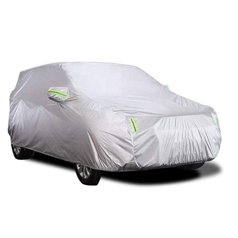 Bil dækker udendørs solafskærmning dæk bil reflektor støv regn sne beskyttende dæk bil varer til 4 x 4/ suv forretning