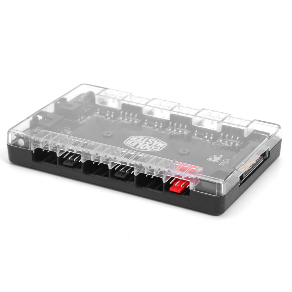 1 Tot 6 Multi Way Fan Hub Installa Verwijder Handig Eenvoudige Splitter Voor Desktop Computer 4Pin Pwm 3Pin Rgb Adapter