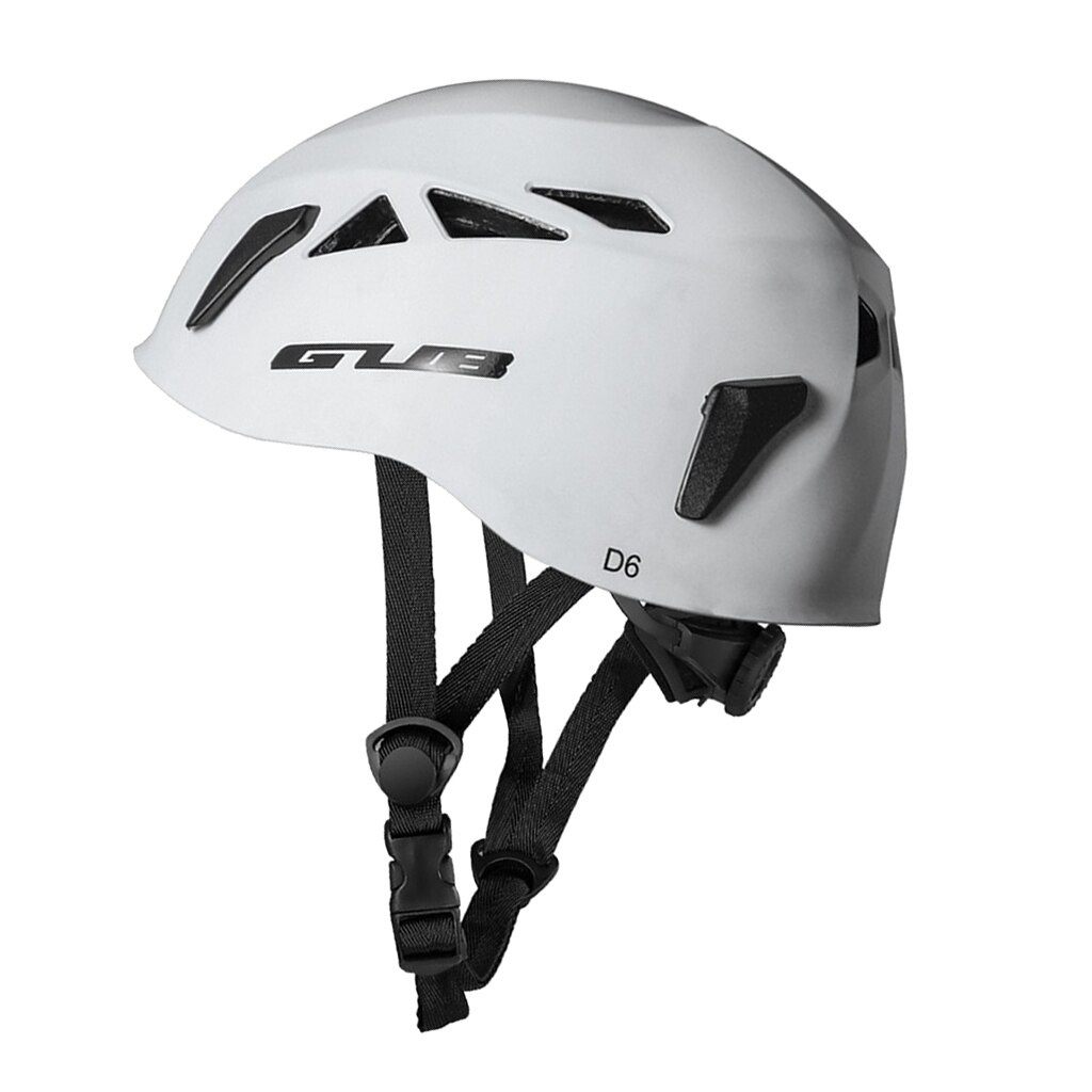Climbing Helmet Height Endurance Scaffolding Work Safety Helmet Hard Hat With Adjustable Chin Strap Climbing Accesso: White