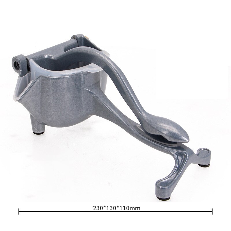 Manual Juice Squeezer Hand Pressure Juicer Pomegranate Aluminum Alloy Orange Lemon Grapefruit Fruit Tool Kitchen Accessories: Gray