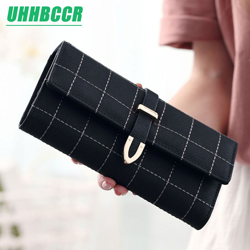 Neue Frauen Brieftaschen Weibliche Pu Leder Geldbörsen Große Kapazität ID Karte Halter Damen Lange Telefon Brieftasche Kupplung Carteras