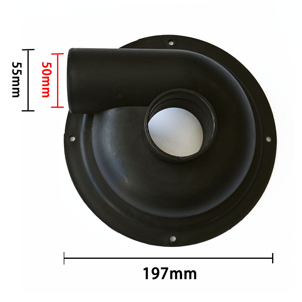 Vacuum Dust Separator Dust Removal Cyclone Cover For Vacuum Cleaners: Light Grey