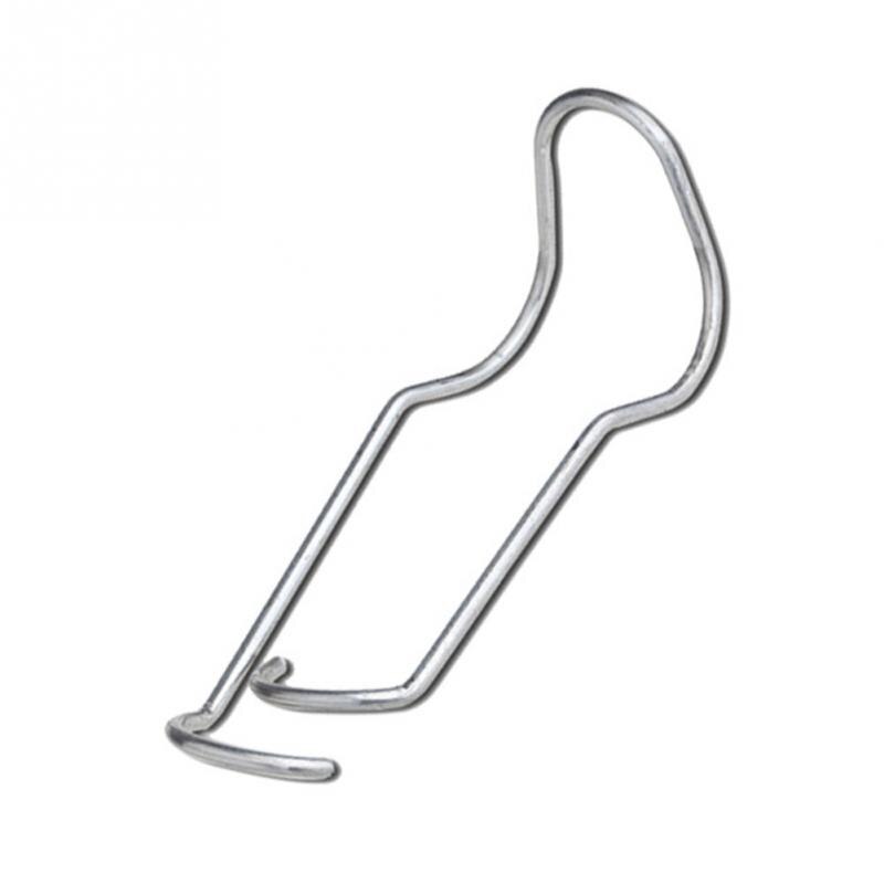 10pcs/set Steel Tools Vegetables Spring Wire Clip Flowers Home Connector Fixing Clamp For Greenhouse Pipe Support Plant Buckle