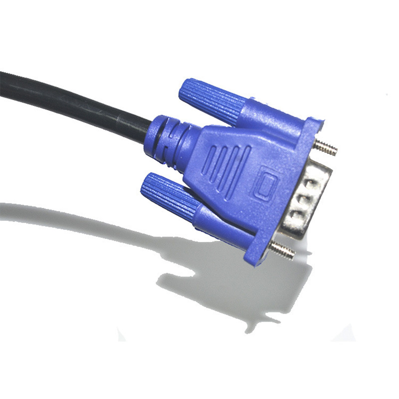 Vga 4 5 kabel männlich zu männlich hoch-Definition Computer projektor Monitor Video datenkabel mit Magnet Ring