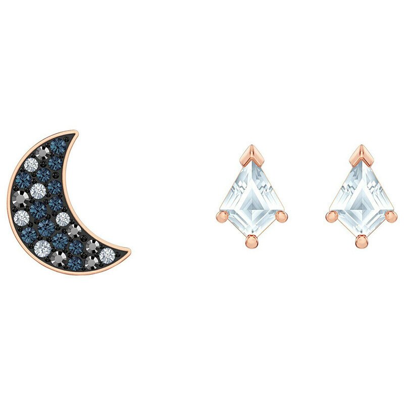 Ladies Jewelry SWA SYMBOLIC Series suit Jewelry Set Lady Earring Necklace And Bracelet Jewelry: 5494353