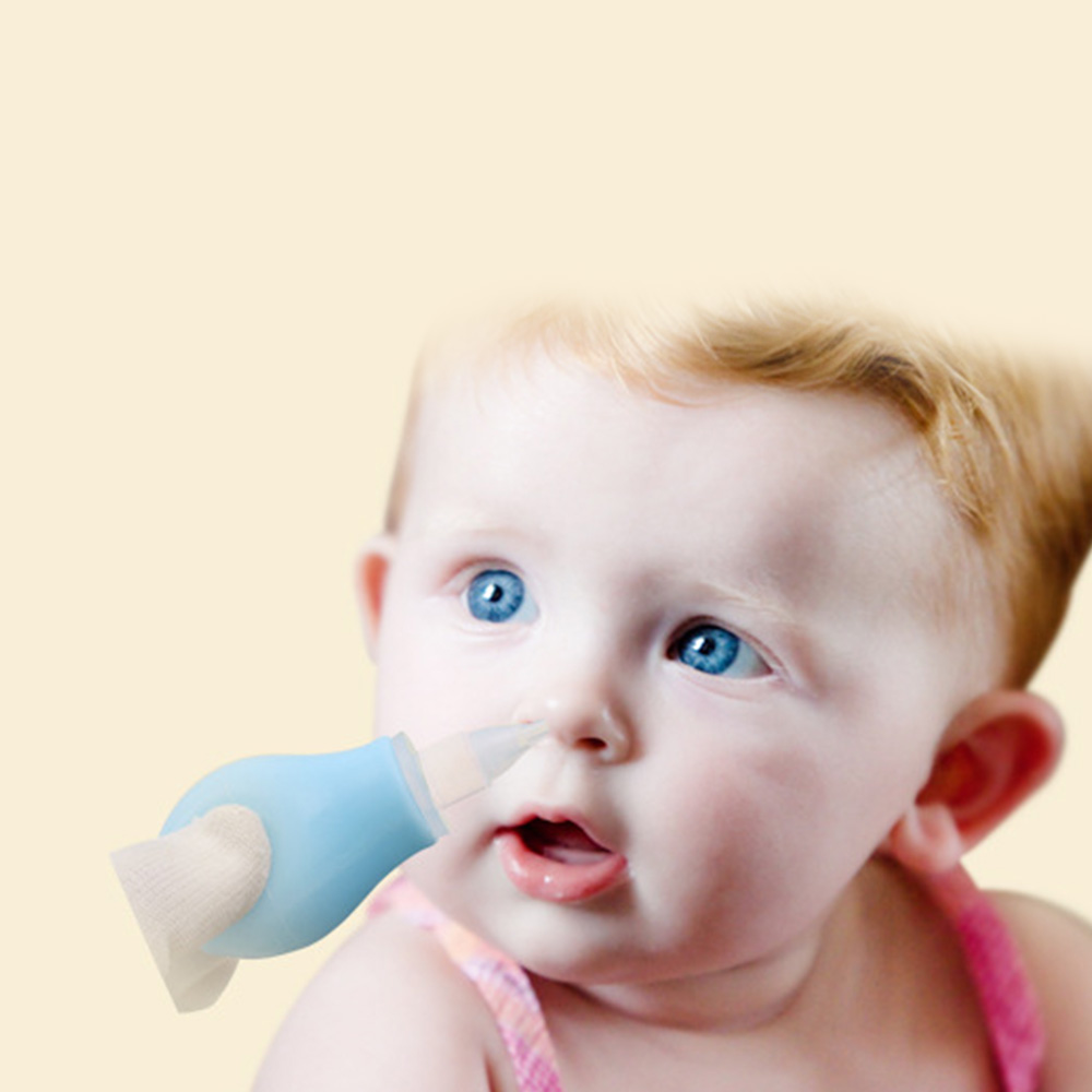 Born Infant Safety Nose Cleaner Vacuum Suction Nasal Aspirator