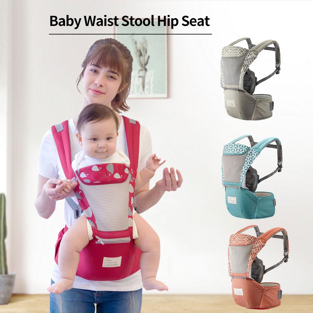Baby Waist Stool Hip Seat Carrier Multi-Function Backpacks Stool with Shoulder Belt chest back kangaroo type Baby Waist Stool