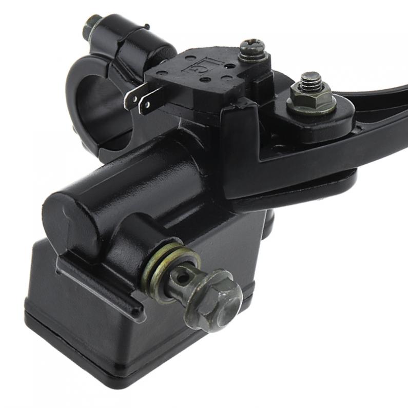 M10 Motorcycle Upper Brake Clutch Master Cylinder CNC Clutch Brake Pump Reservoir Hydraulic Pump Lever for Suzuki/Honda/Kawasaki