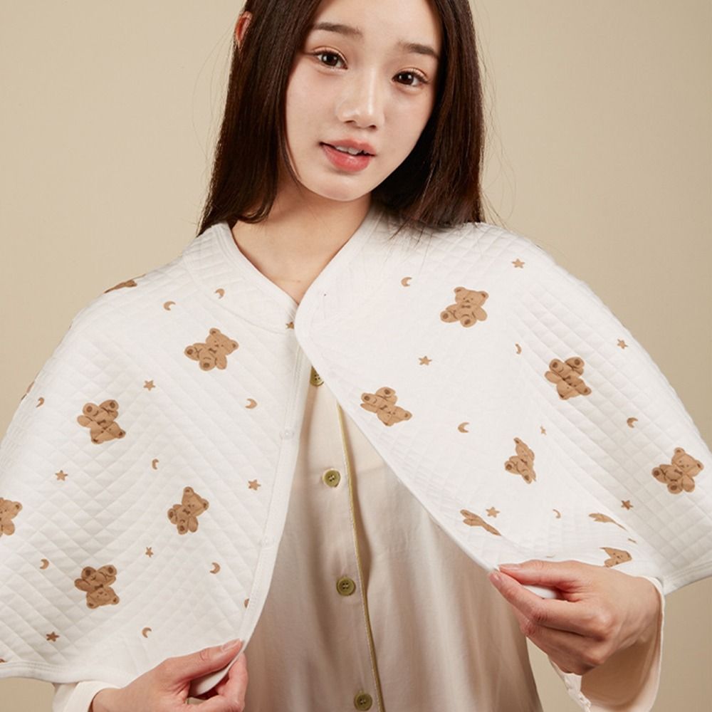 Bloemen bedrukte katoenen moeder Cape deken ademende voedingshoes borstvoedingshoes warm houden zachte cartoon mama sjaal