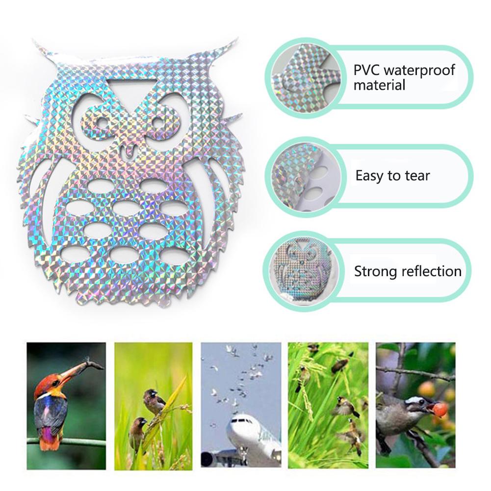 Bird Bird Reflective Stickers for Garden Courtyard Window Car bird film