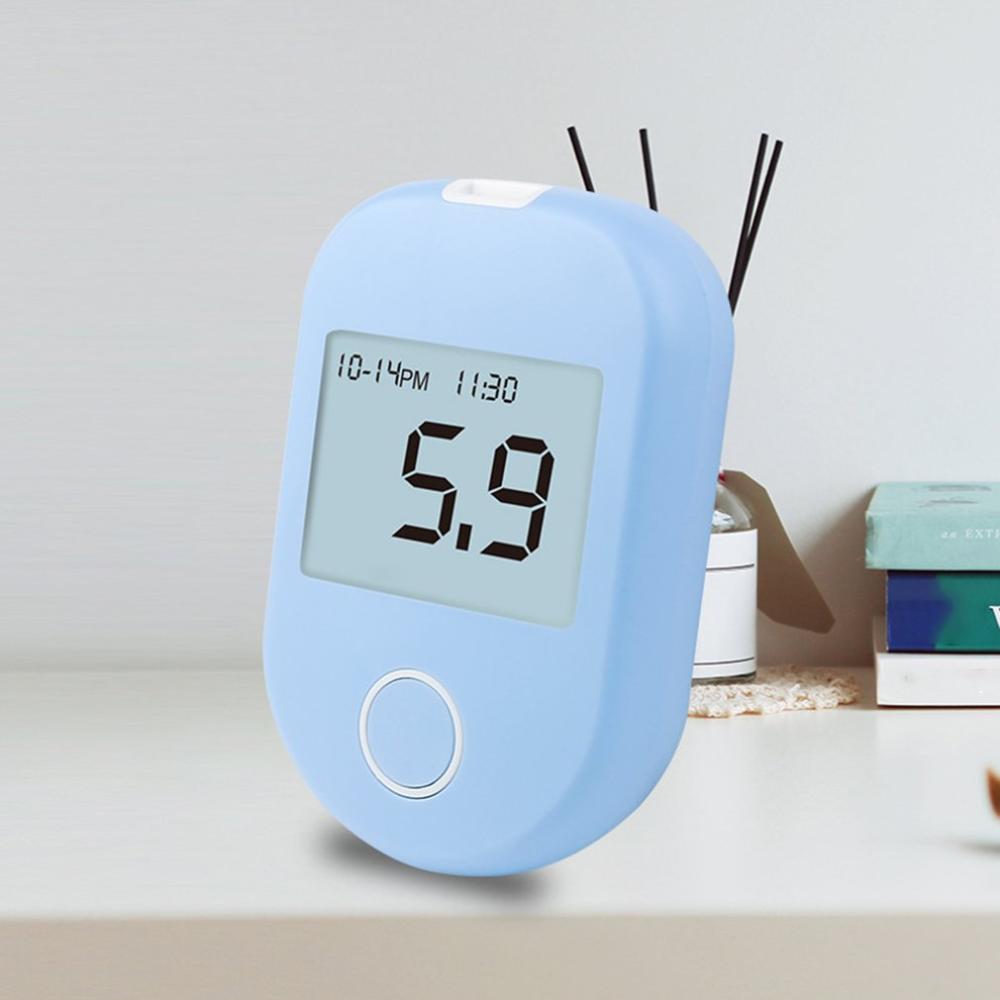 1 kit de testeur de glycémie avec une grande vitesse de détection ast de de police sans attendre longtemps précise