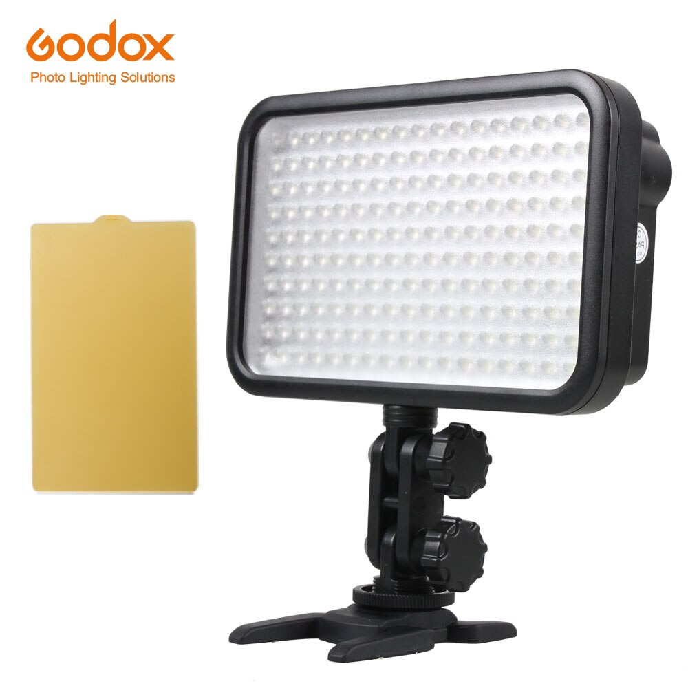 Godox LED170 Video Lamp Licht 170 LED met Geel zachte licht stuk voor Digitale Camera Camcorder DV