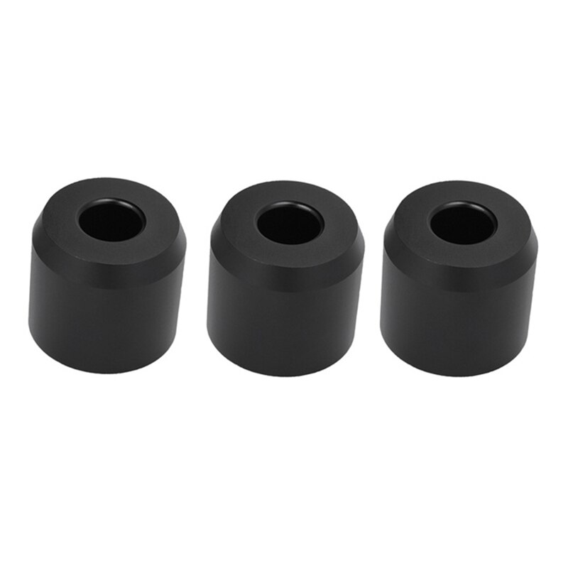 3 Pcs Shaving Safety Razor Stand, Alloy Double Edged , Long Handle: Black