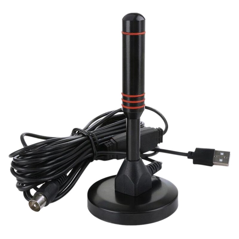 Digitale Tv Antenne Indoor Hdtv Antenne Met Smart Signal Digitale Tv Antenne 1080P 4K Tv Kanalen 130 mijl Signaal Bereik