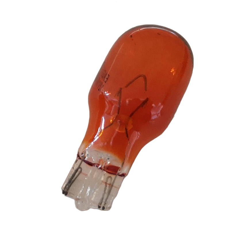 Bombillas halógenas automotrices, luz de despacho Interior ámbar T13 10W T15 W16W, 12V 16W, 10 Uds.