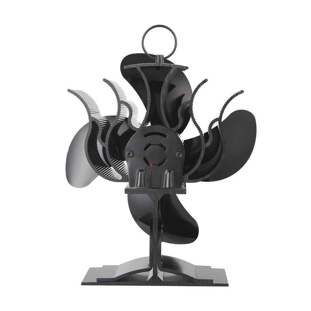 Varmedrevet vedovn vifte peis vifte vedovn miljøvennlig stille vifte hjem effektiv varmefordeling forhome