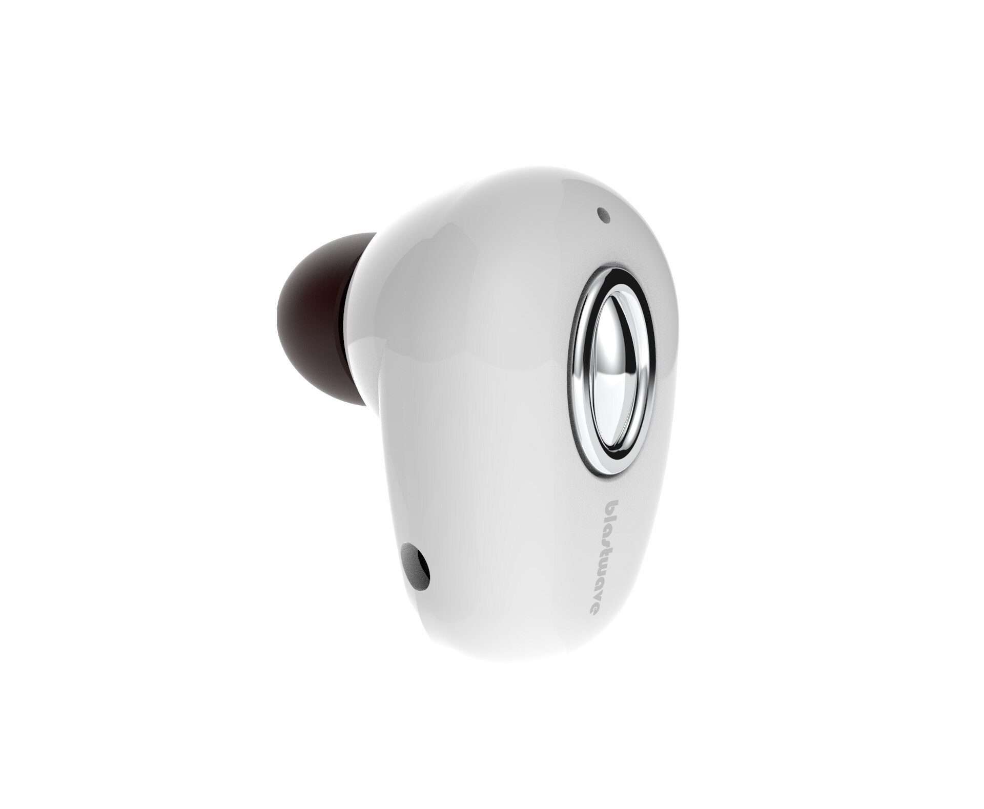 Draadloze Bluetooth Oortelefoon Mini Onzichtbare In-Ear Sport Oordopjes Met Microfoon Super Stereo Oortelefoon: E02000215-white