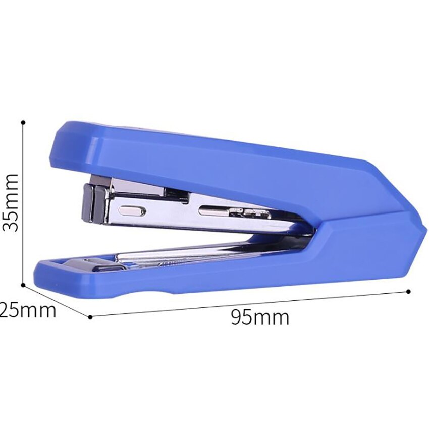 Mini Office School Stapler, 2-12 Sheet Capacity, One Finger Press, Labor Saving Manual Stapler with Staples Remover, 10# Staples