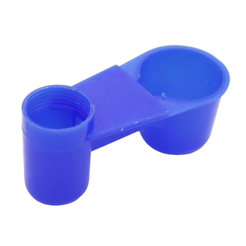 Parrot portable drinking cup Bird drinking fountain Pet Automatic Bird Waterer Pigeon Parrot Water bowls 1 Pc: white