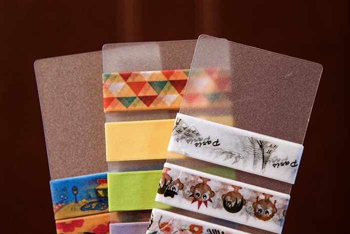 4 Rollen Washi Tape - Peer Groen - Tape voor het decoreren van bullet journals en geschenken - Masking Tape Set 11 voor scrapbooking en DIY projecten