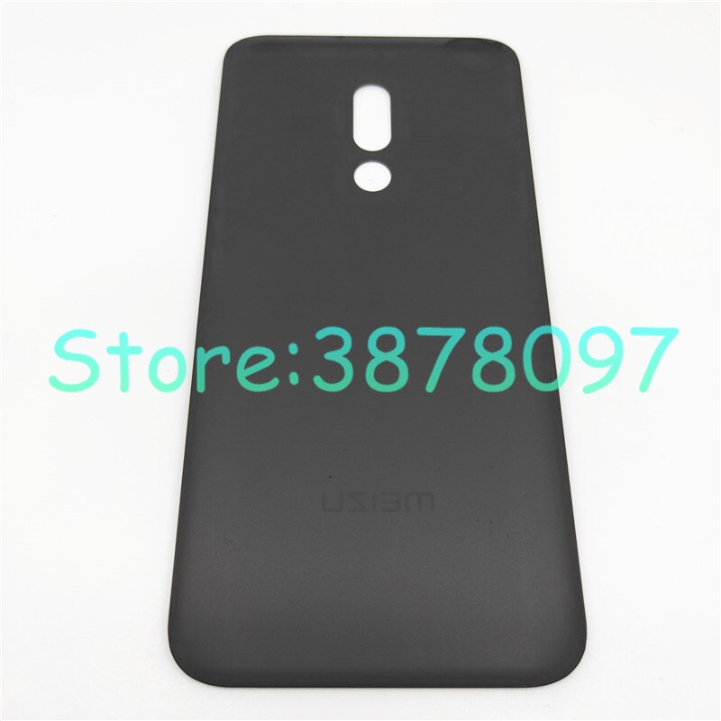 Original Glass For Meizu 16 16th Glass Back Battery Cover Housing Door Rear Case with Camera Fame and Lens